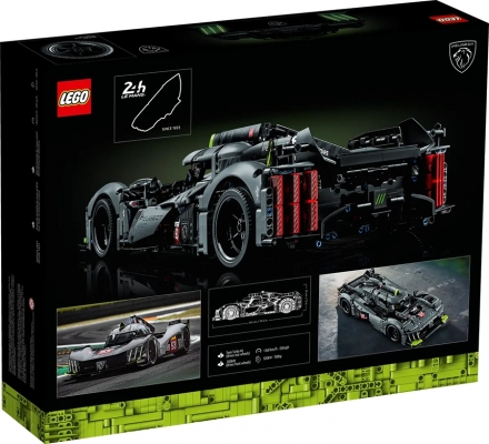 PEUGEOT 9X8 24H Le Mans Hybrid Hypercar 42156 LEGO Technic